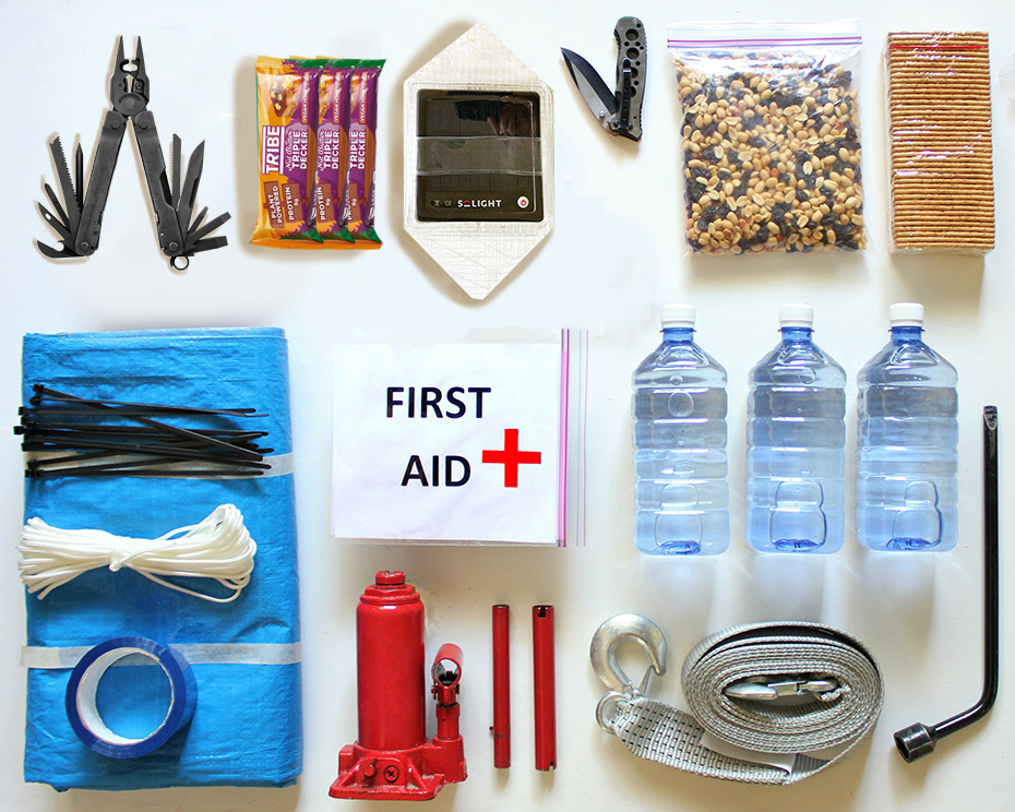 First Aid Kit for Go Bag