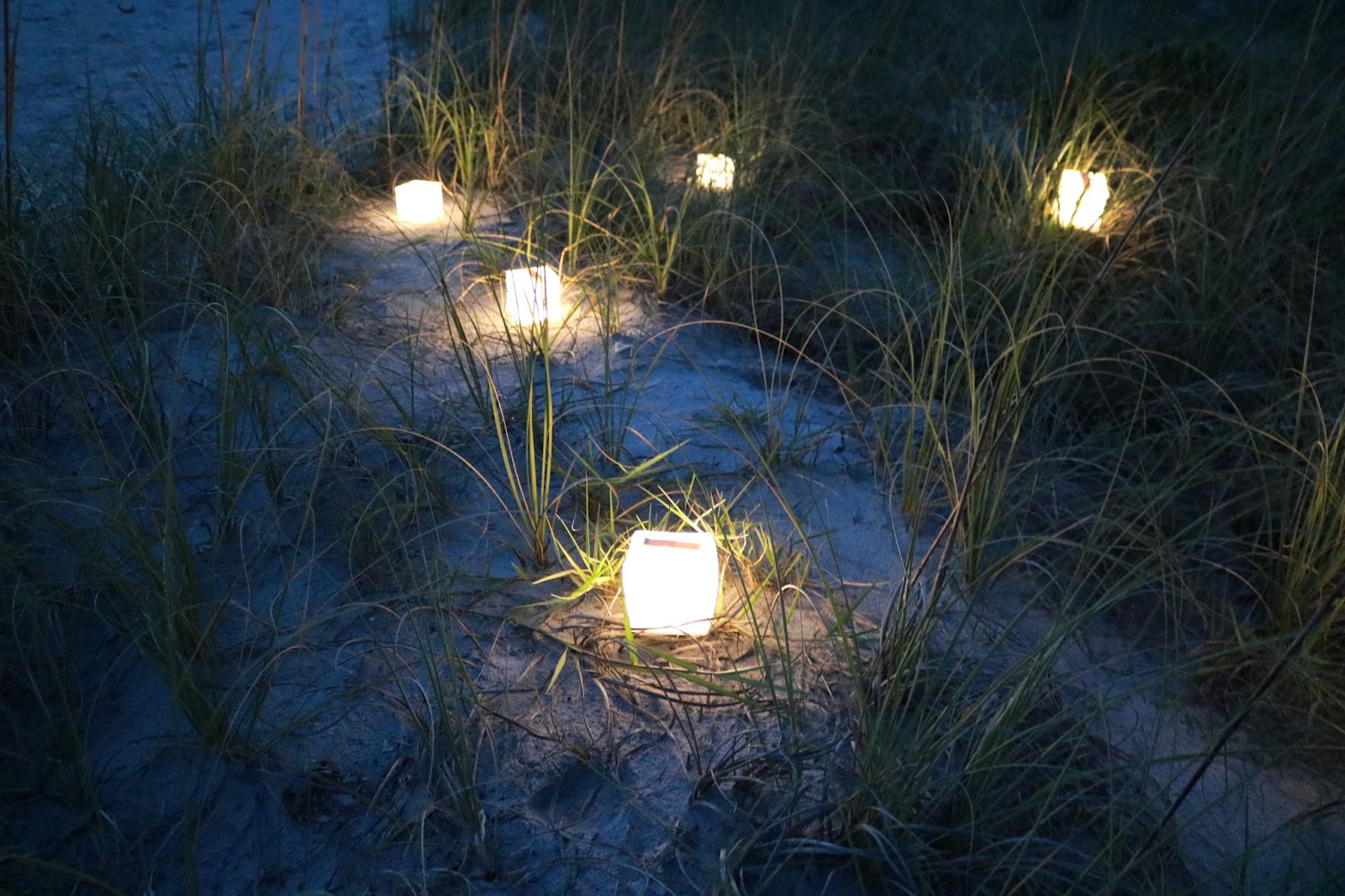 Solar Beach Lanterns