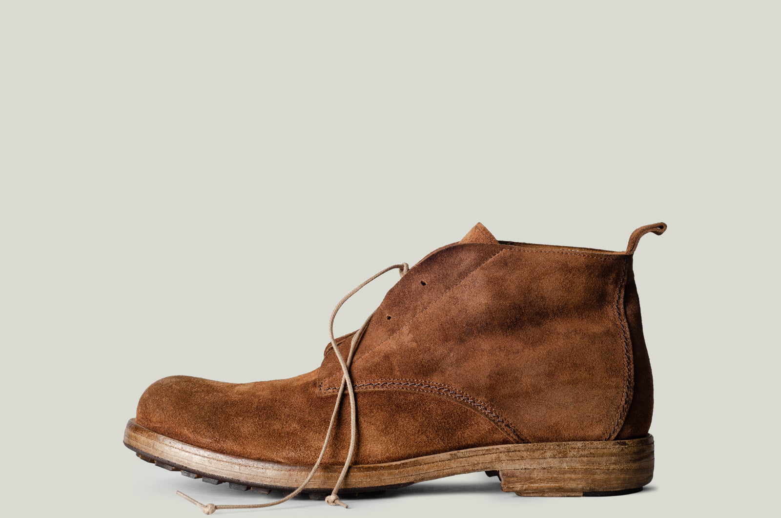 chestnut suede boots