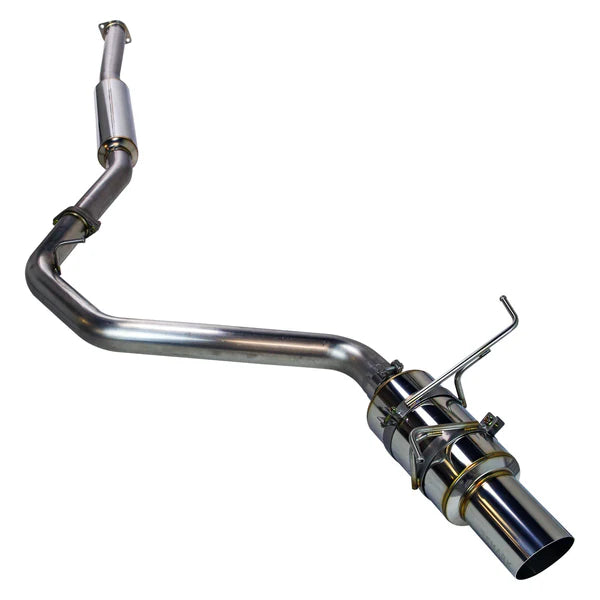 Remark 15-21  WRX/STI (VA) R1 Spec Single-Exit Stainless Catback Exhaust (Resonated)