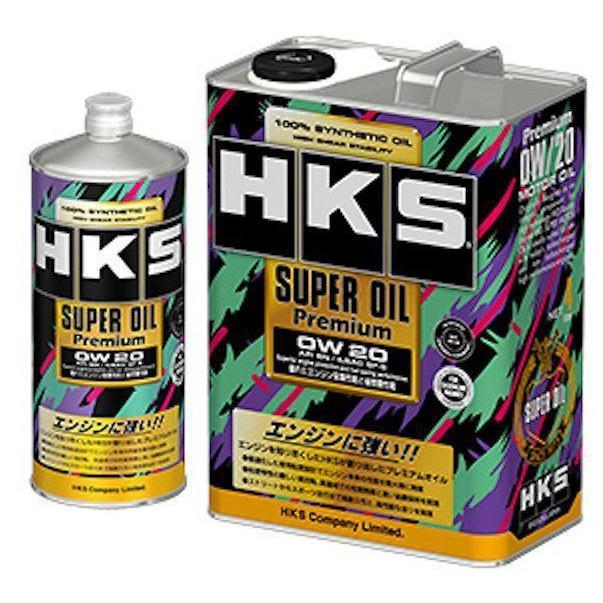 HKS Super Engine Oil Premium API SN 100% SYNTHETIC 0W 20(1L) - Universal  (52001-AK138)