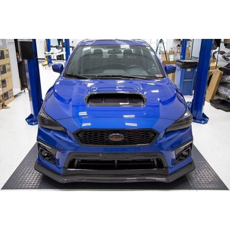 forged carbon fiber hood wrx