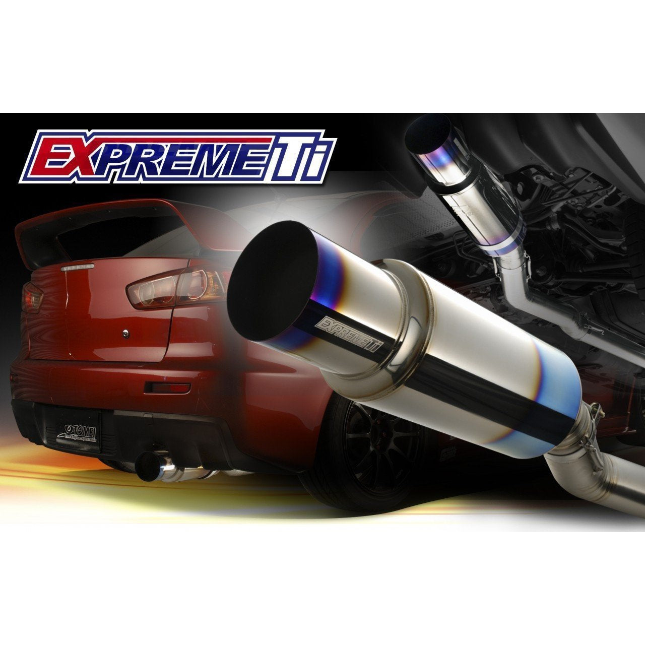 Tomei Expreme Ti Titanium Cat Back Exhaust Mitsubishi Evo X 2008 2015 Jdmuscle 