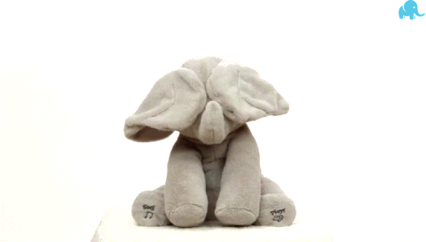 The plush ears move and flap while playing and singing!