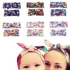 Set of two Matching Trendy Headband for Mommy and Baby 