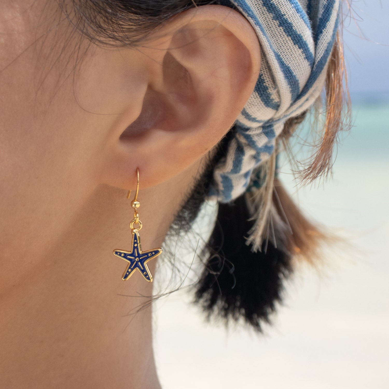 NEW! Starfish Enamel Earrings/ Bracelet/ Necklace