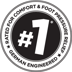 Rated #1 in comfort & foot pressure relief