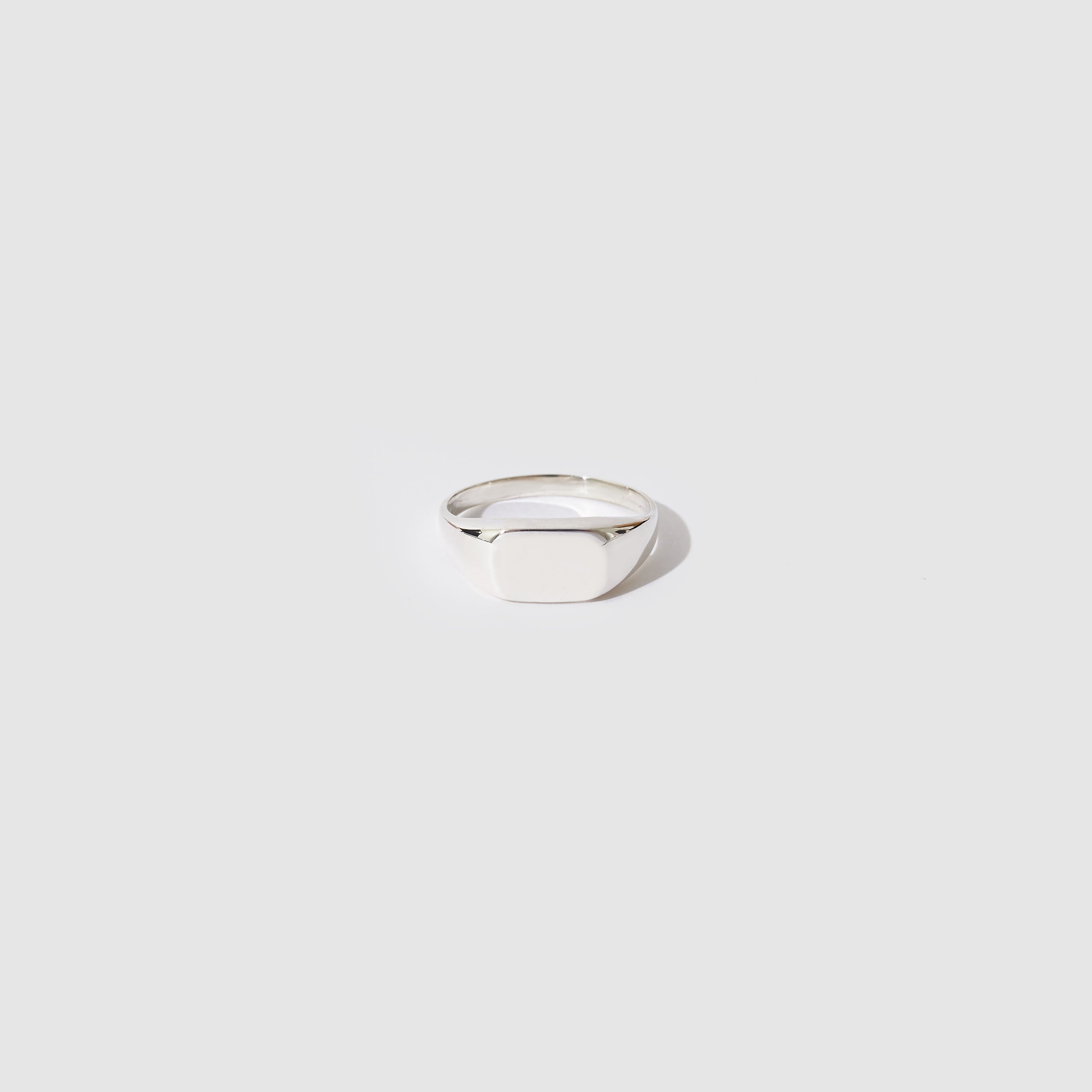 Rectangle Signet Ring ~ Sterling Silver – Bella Clark Jewellery