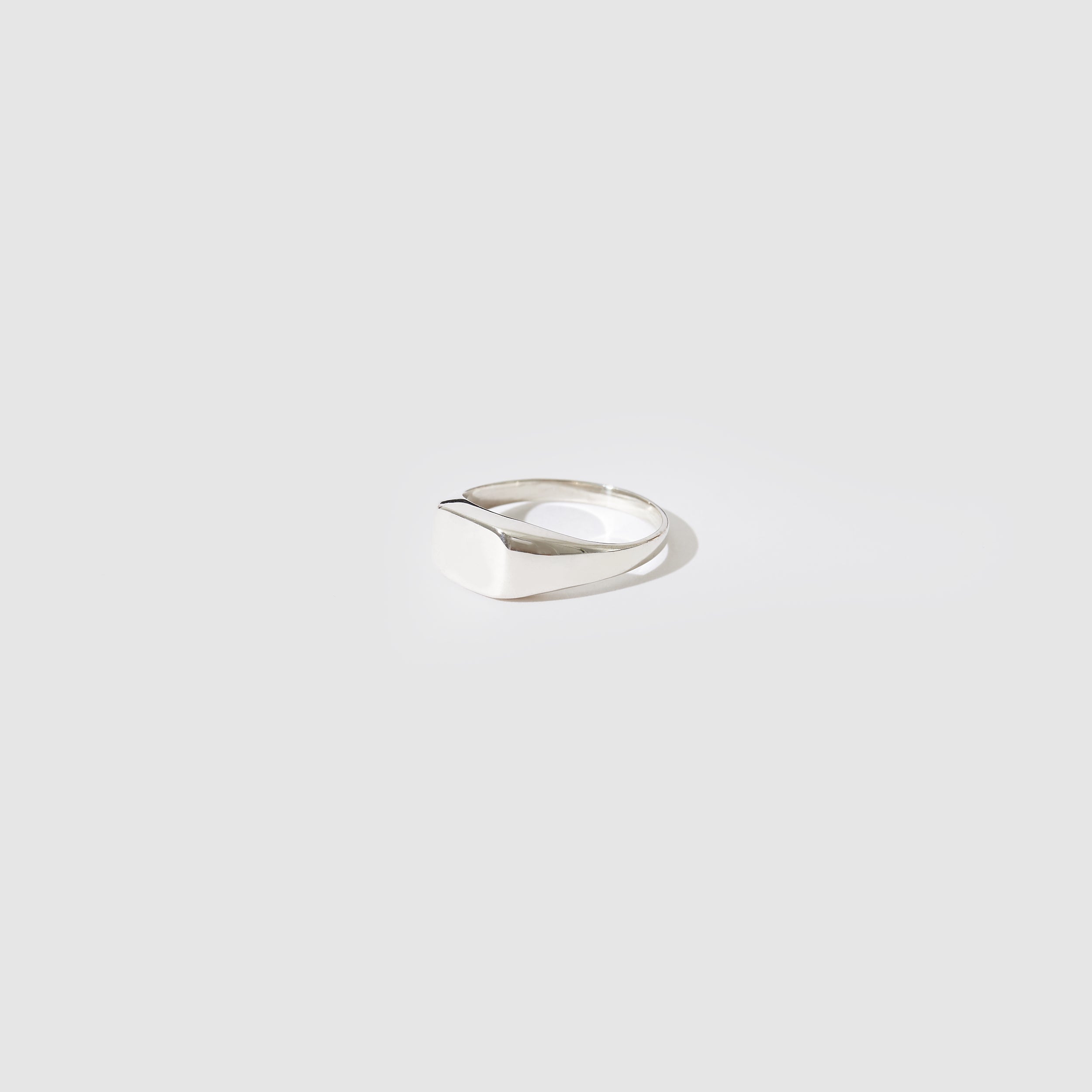 Rectangle Signet Ring ~ Sterling Silver – Bella Clark Jewellery