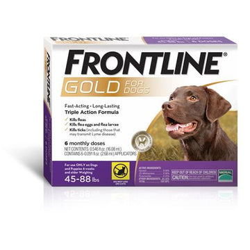 Product Image of Frontline Gold Flea & Tick Treatment for Dogs #6