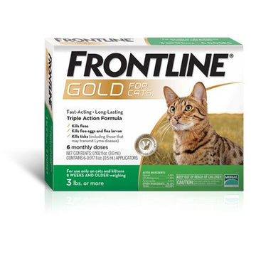 Product Image of Frontline Gold Flea & Tick Treatment for Cats & Kittens #2