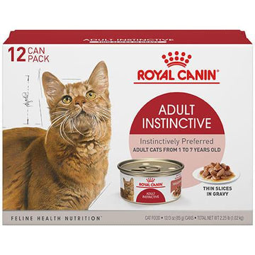 Product Image of Royal Canin Feline Health Nutrition Adult Instinctive Thin Slices In Gravy Canned Cat Food #2