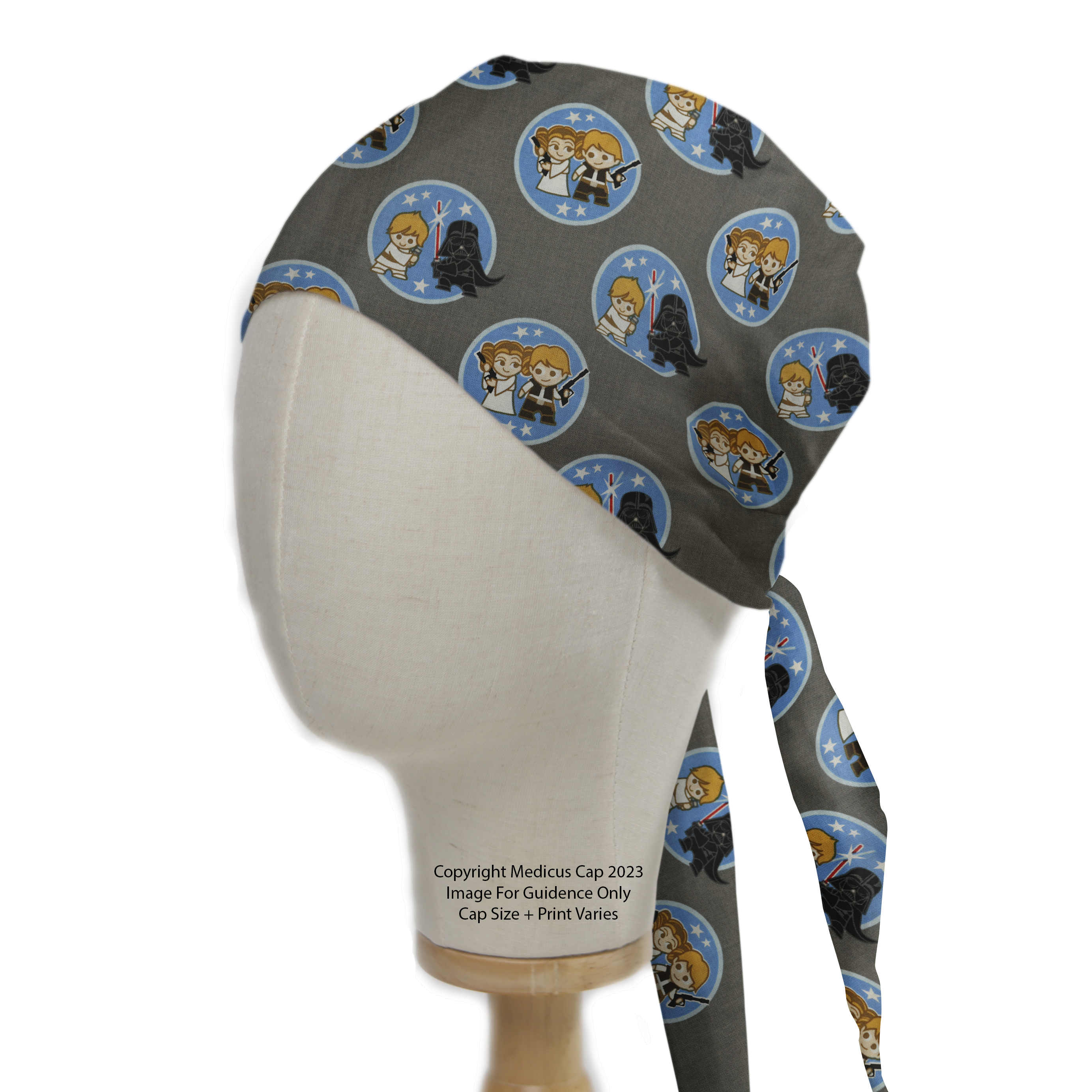 Star Wars Kawaii Heads Yoda Scrub Cap  2024 Scrub Cap – Medicus Scrub Caps