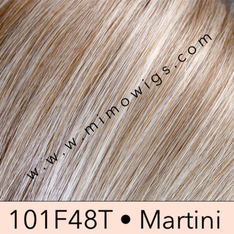 101F48T • MARTINI | Soft White FrontLight Brown with 75% Grey Blend with Soft White Tips