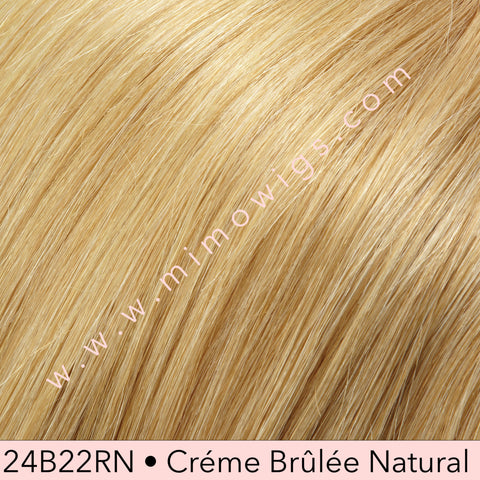 24B22RN • CRÉME BRÜLÉE NATURAL | Light Gold Blonde & Light Ash Blonde Blend Renau Natural