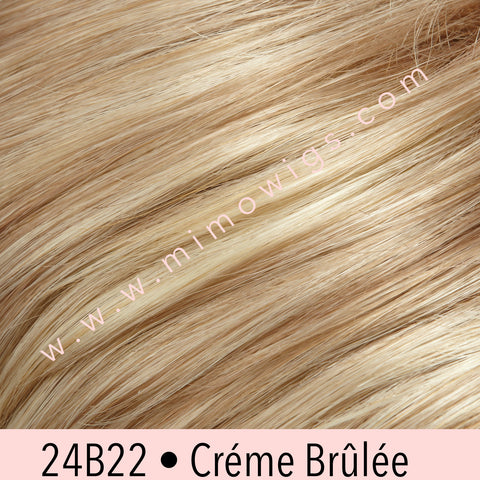 24B22 • CREME BRÜLÉE | Light Gold Blonde & Light Ash Blonde Blend
