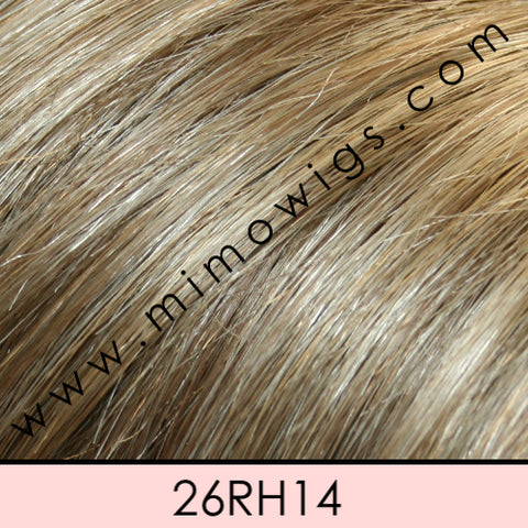 26RH14 • VANILLA WAFER | Med Natural Ash Blonde with 33% Light Gold Blonde Highlight
