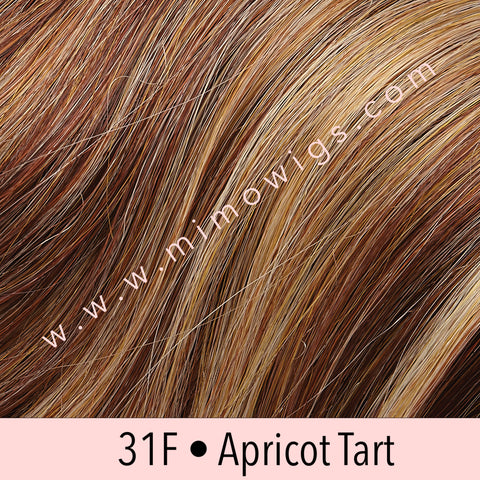 31F • APRICOT TART | Med Red Brown w/ Med Red-Gold Blonde & Light Gold Blonde