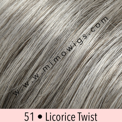 51 • LICORICE TWIST | Light Grey with 30% Dark Brown