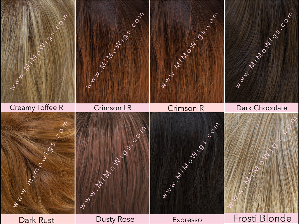 RENE OF PARIS COLOUR CHART - MiMo Wigs the Hair Loss Wig Expert