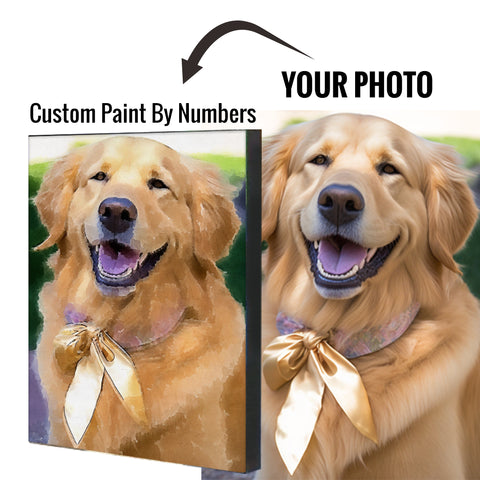 Paint by numbers - Customization: We customize for business and private  customers the Painting by Number kits. Bring your own photo as Paint by  Numbers' themes