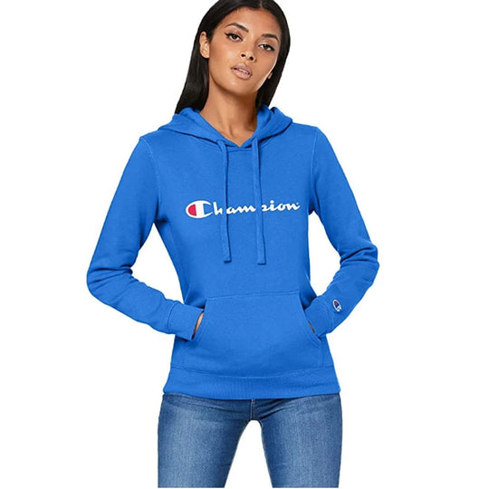 champion navy hoodie womens