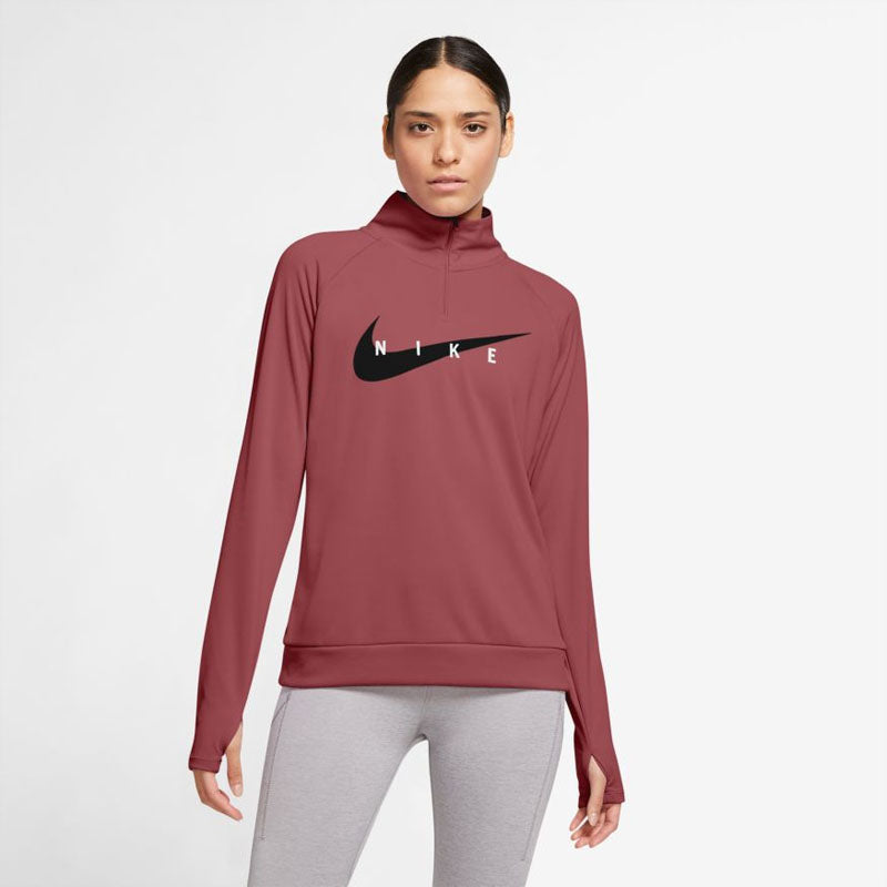 nike ladies half zip top