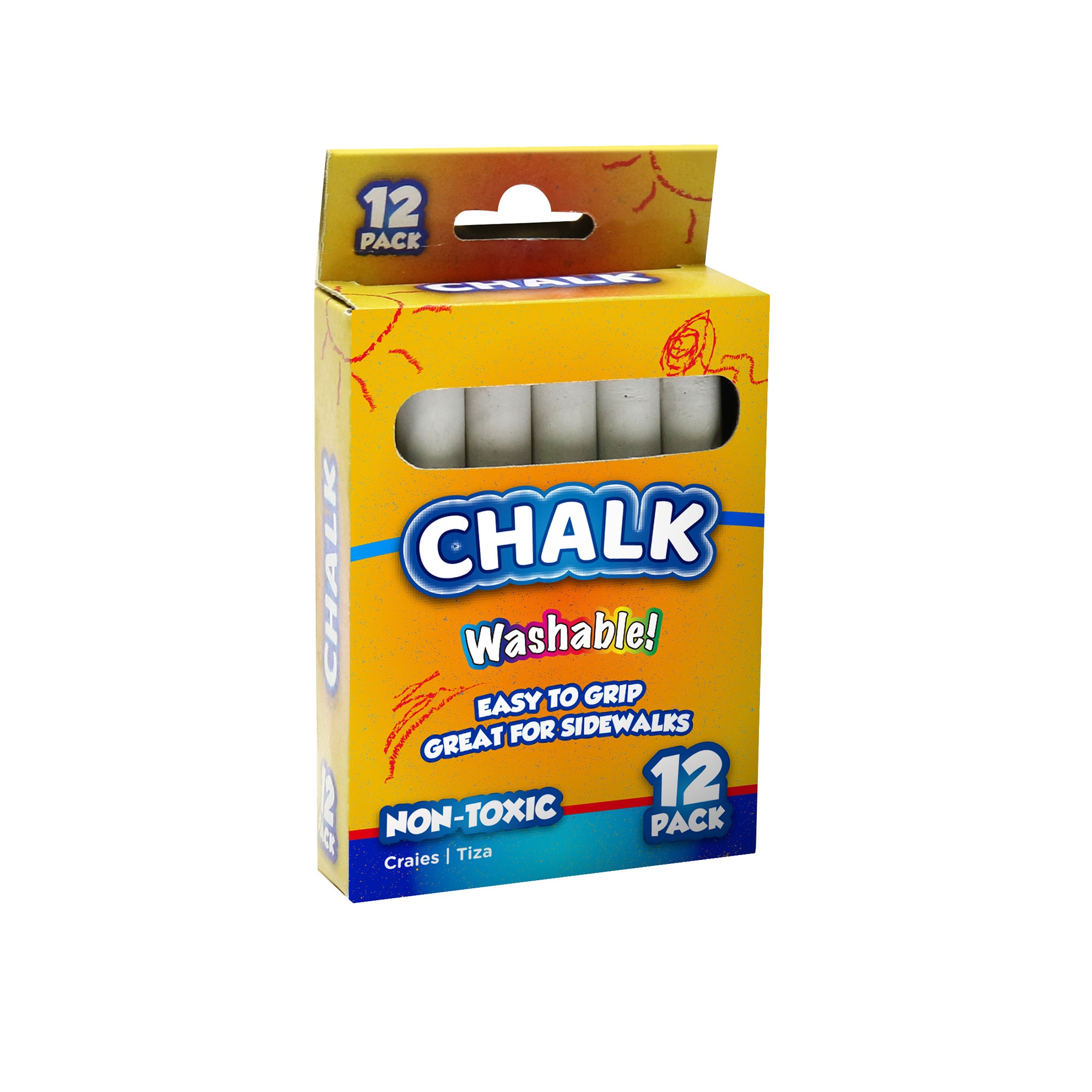 Doms Dustless Chalk White Pack Of 10Pcs – Itsy Bitsy