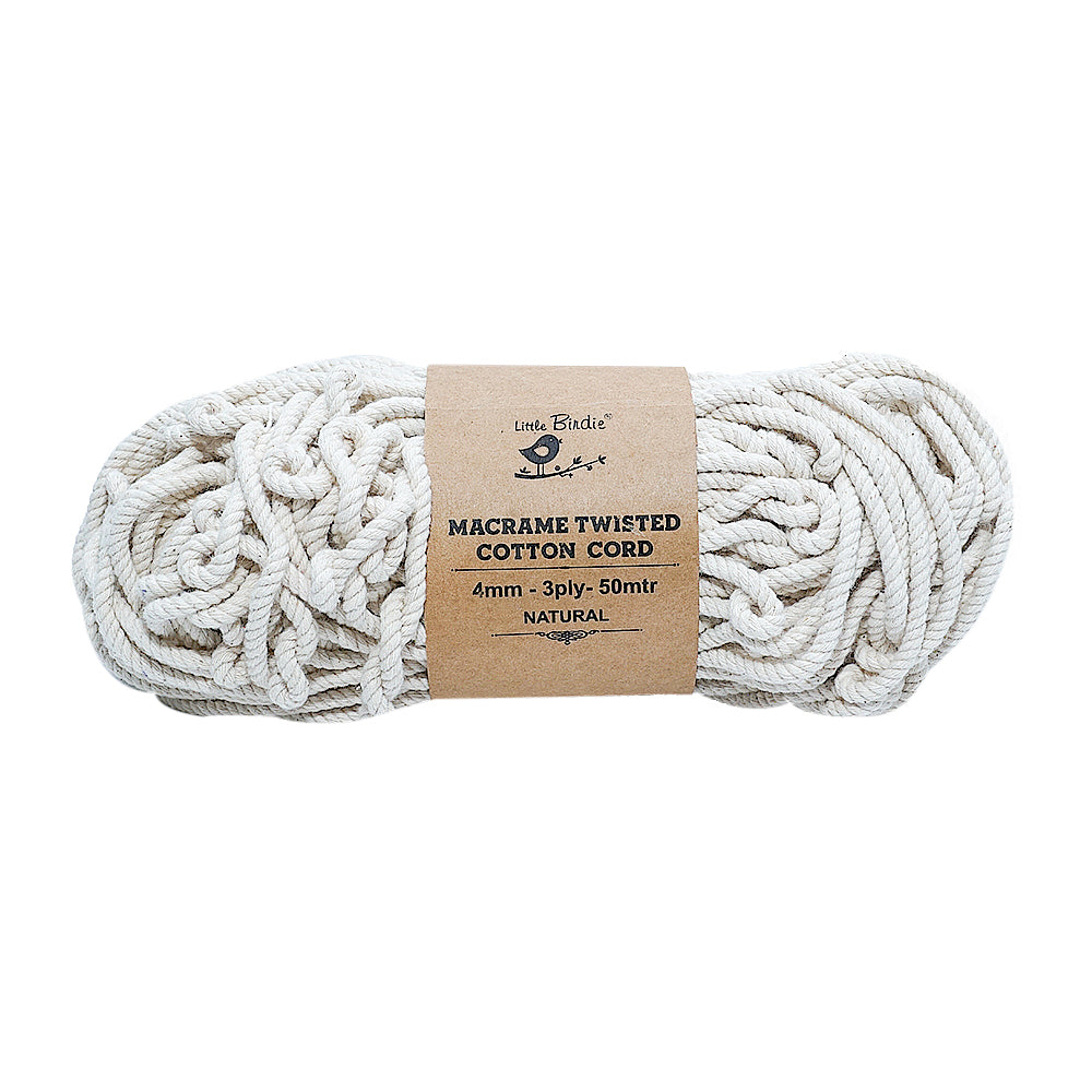 Cordoncino riciclato macramè MINI COTTON CORD I Ophelia Itay