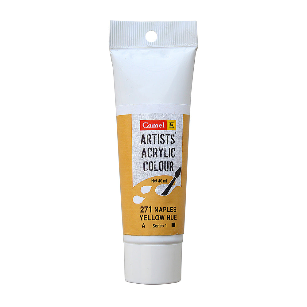 Camel Artists Acrylic Colour, 40ml - Cadmium Yellow Medium – Itsy Bitsy