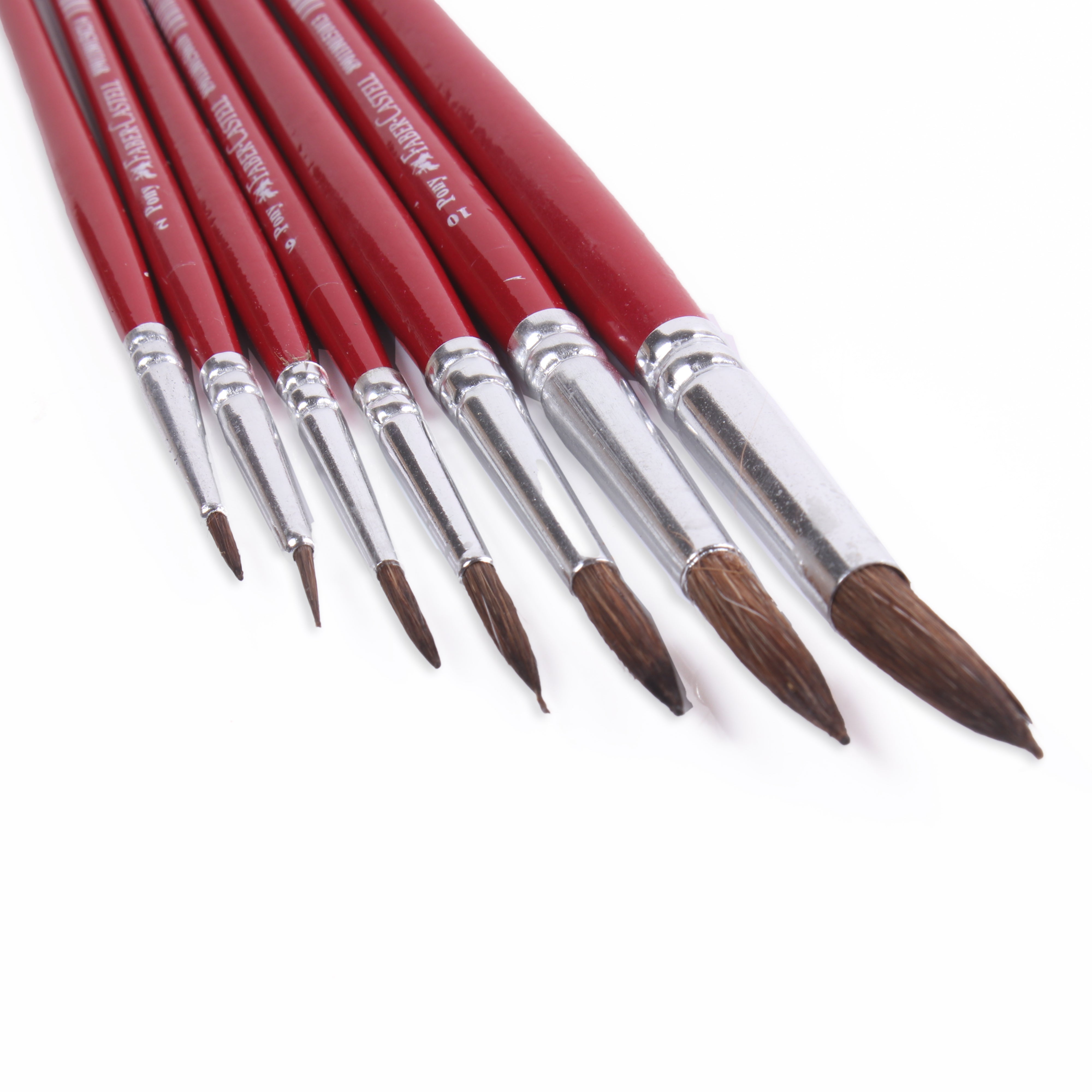 FABER-CASTELL 4 Paint Brushes (Flat) 