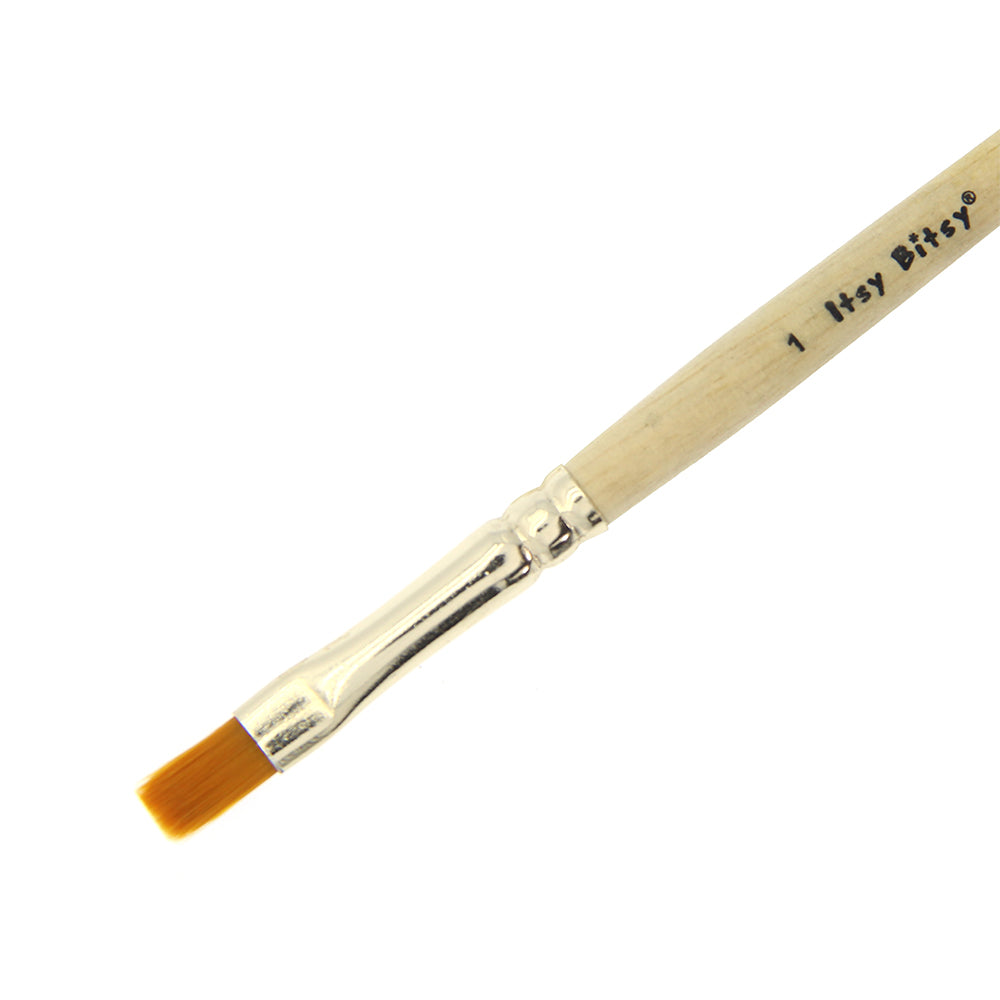 Flat brush, size 6