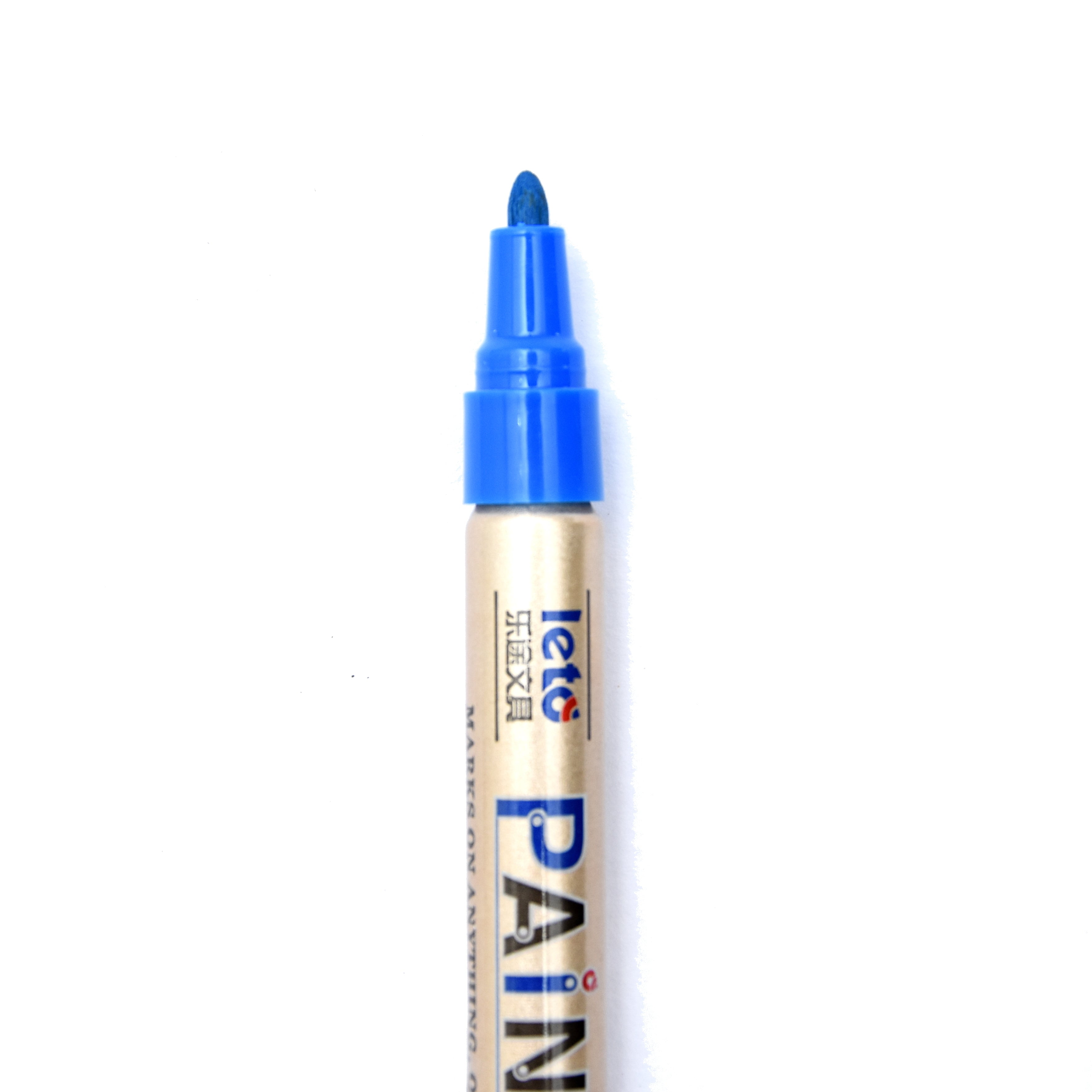 04042-BLUE, SUPER MET-AL Metal-Pro Paint Marker - Blue