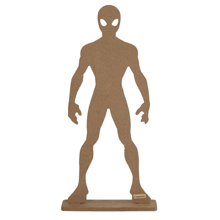 MDF Base Standing  Spider-Man Approx: Width  x length  in –  Itsy Bitsy