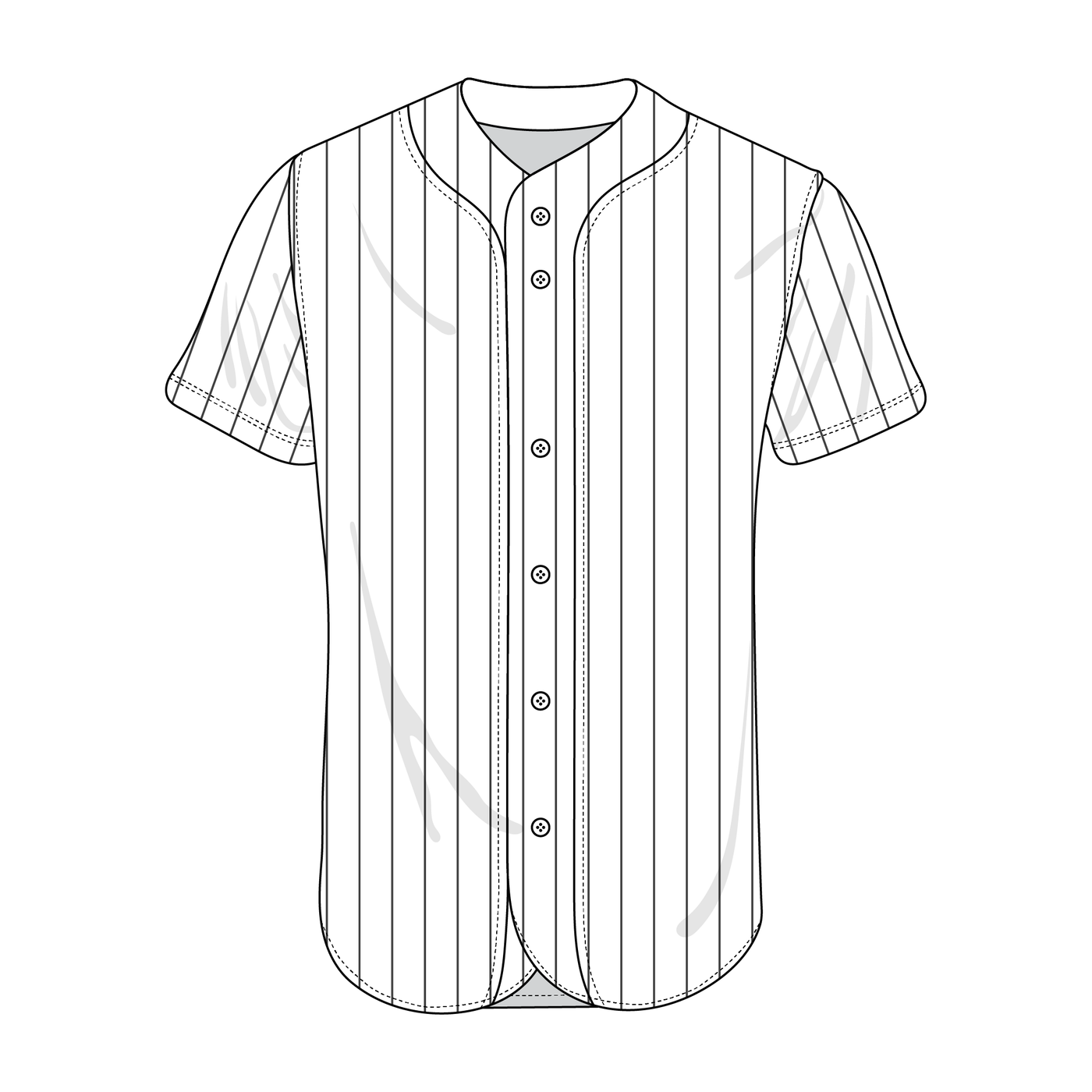 Design Custom Augusta Pinstripe Full Button Baseball Jerseys Online at  CustomInk