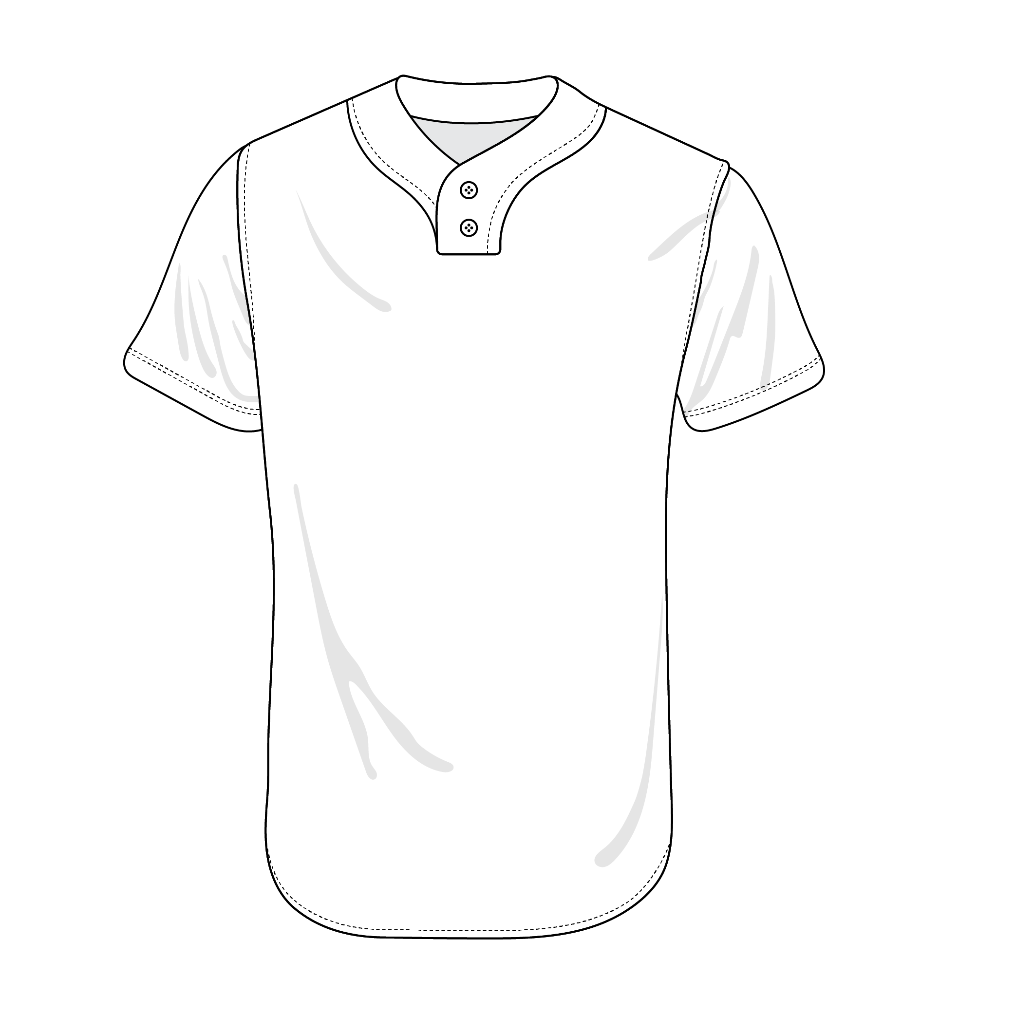 Clubhouse Original: Standard V-Neck Baseball Jersey