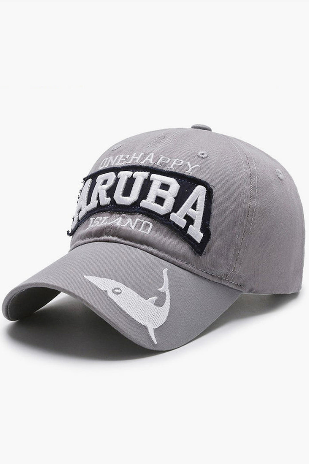 Grey Rugged Baseball Cap - S22 - MCP029R - Sclothers