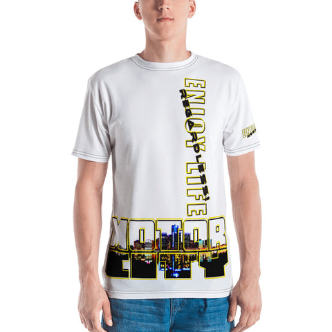 MOTOR CITY ENJOY LIFE Large - Style Men's T-shirt