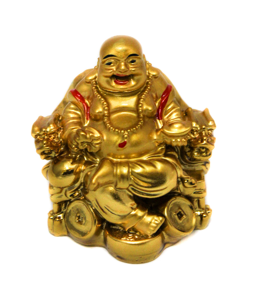 Laughing Buddha - Sitting – India Sajawat & Puja Hut