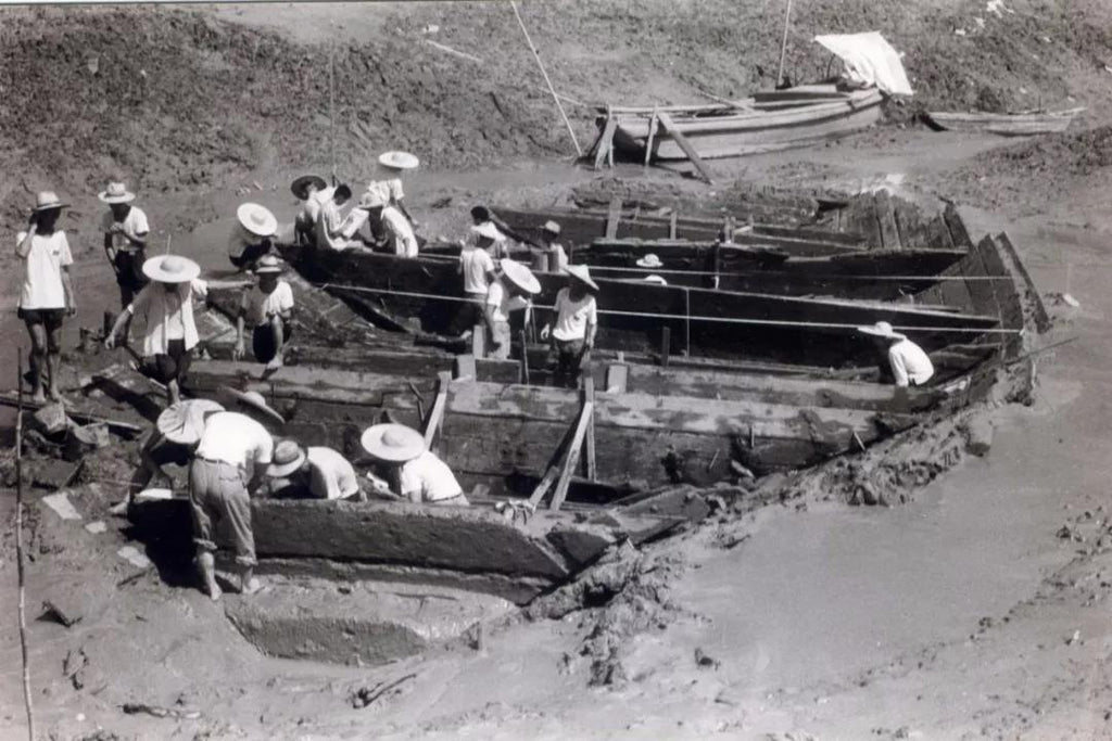 Song dynasty incense ship unearthed in Quanzhou 1974