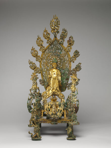 Chinese Buddha statue dating from 524 MET Museum