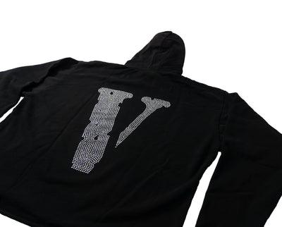 vlone swarovski hoodie