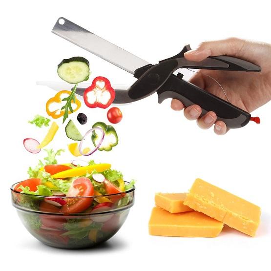 Buy Clever Cutter 2 In 1 Cutting Board And Knife Scissors for just 28.90 USD – Marketplace.shopping