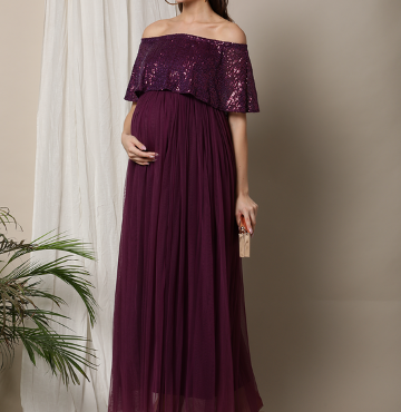 Homgee Women Maternity Dress Lace Long Sleeve Pregnant Photo Shoot Party  Gown Photography Maxi Dress BlackWhiteBur dy  Amazonin Fashion
