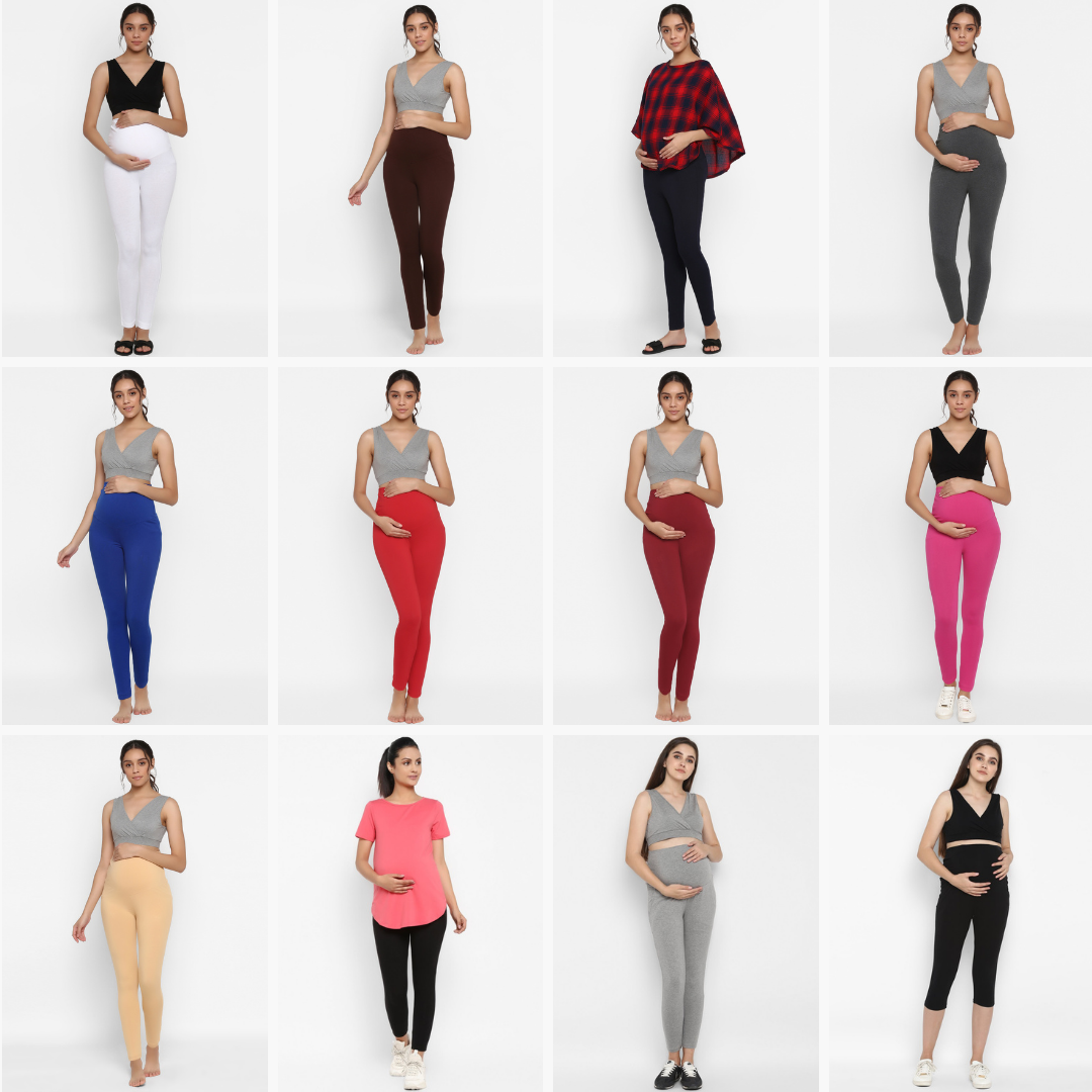 Wobbly Walk Adds 9 New Colors to Maternity Leggings