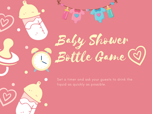Baby Shower Bottle Game