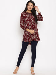 Maternity & Nursing Tunic Top