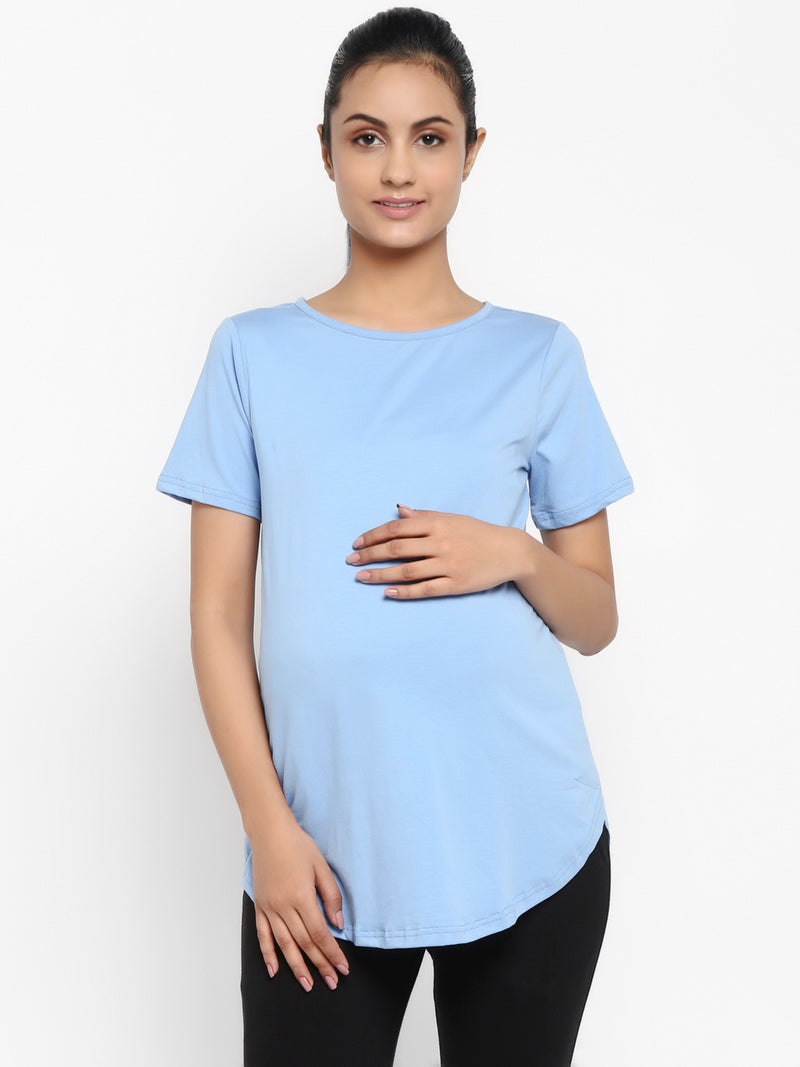 Maternity Half Sleeves T-Shirt