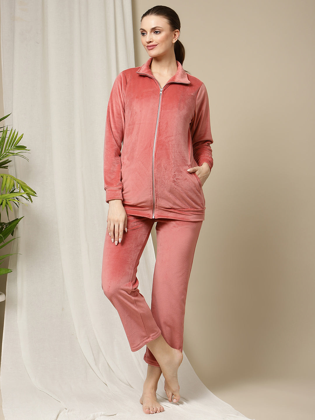 Buy 2pc. Maternity Winter Set - Pink