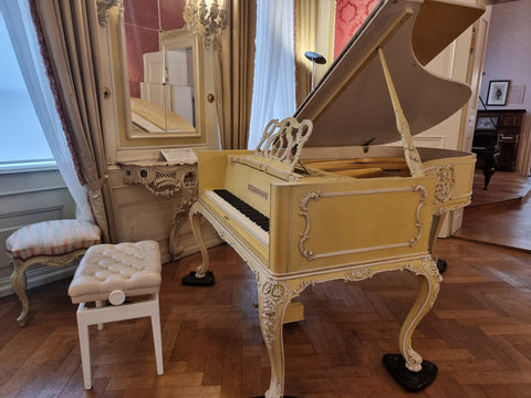 Franz Lizst's Grand Piano Close-Up